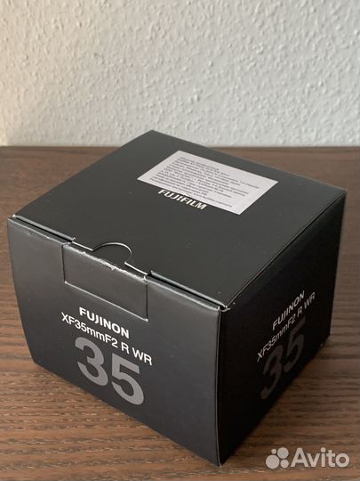 Fujifilm xf 35mm f2 WR