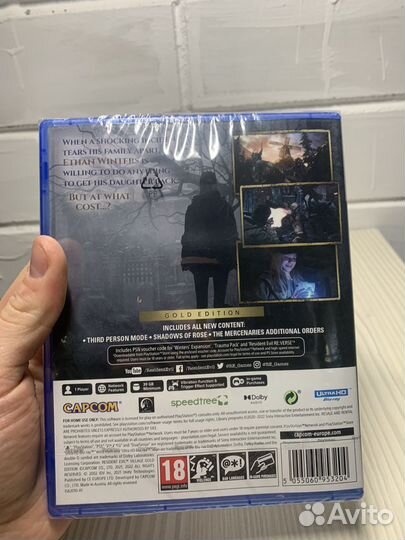 Resident evil 8 Village gold edition PS5 диск
