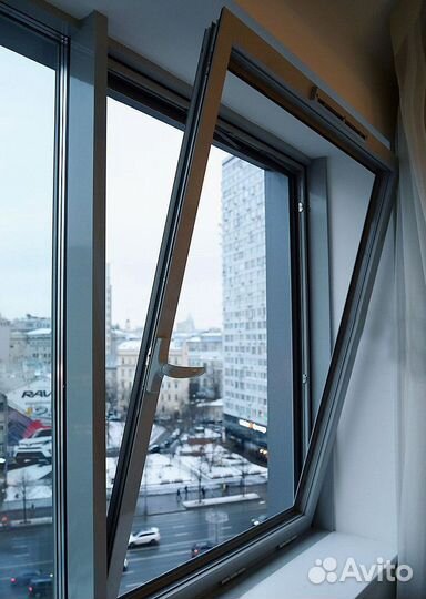 Окна алюминиевые