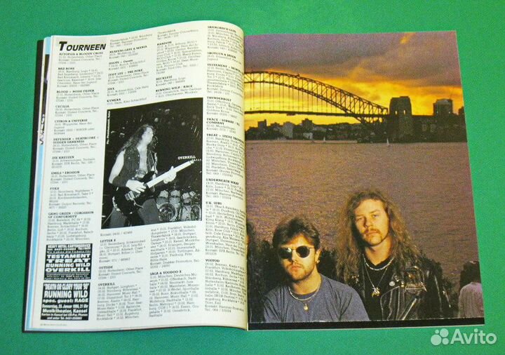 Журнал Metal Hammer №2 1990 (С плакатом + буклет