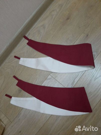 Шторы с ламбрикеном плюс 2 подхвата-кисти для штор