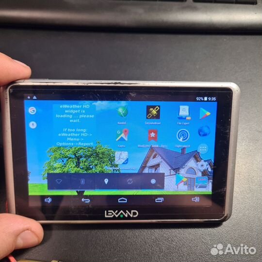 Навигатор планшет Windows CE