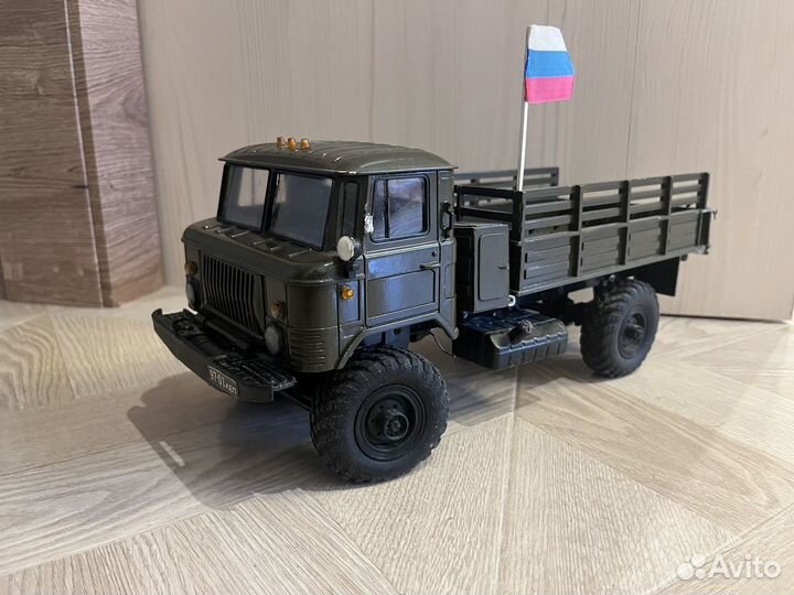 Радиоуправляемая модель газ 66 1/16