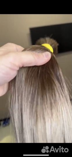 Волосы для наращивания блонд