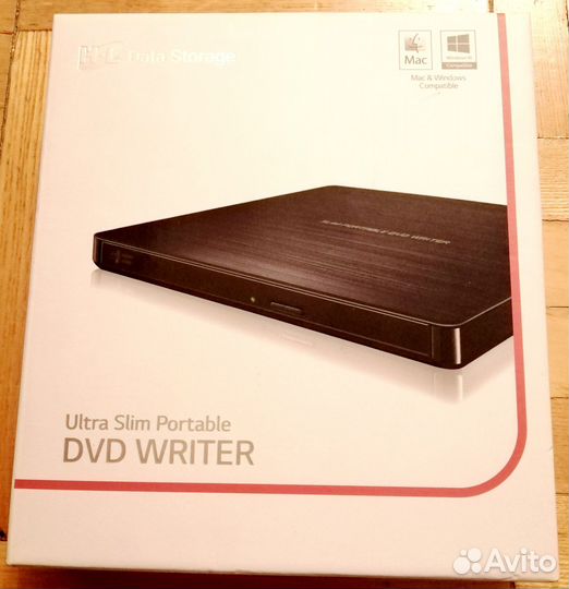 Внешний привод Hitachi-LG DVD-RW gp60nb60