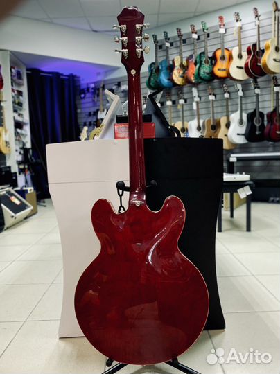 Гитара epiphone DOT cherry