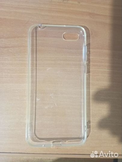 Силиконовый чехол прозрачный для Huawei honor 7A