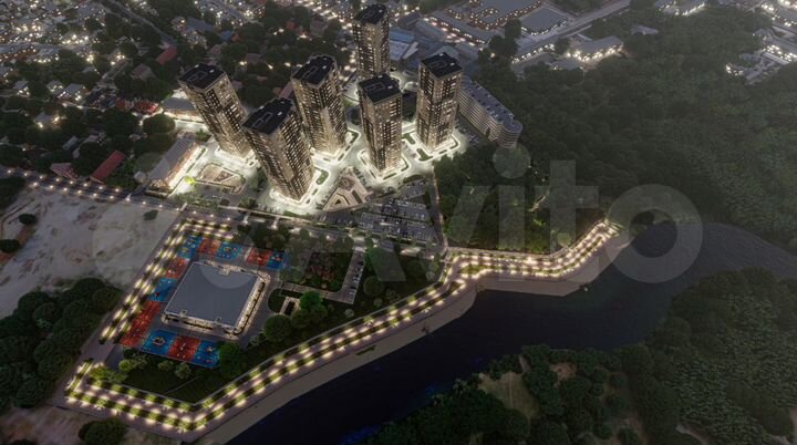 3-к. квартира, 57,2 м², 21/24 эт.