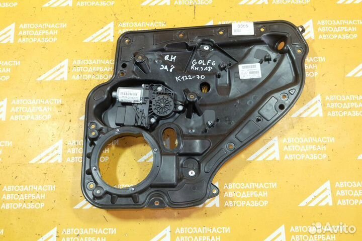 Стеклоподъемник задний правый Volkswagen Golf 6