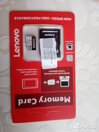 Карта памяти micro sd Lenovo 2 tb