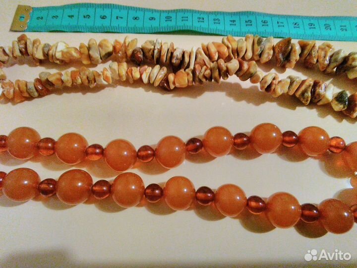 Янтарные бусы