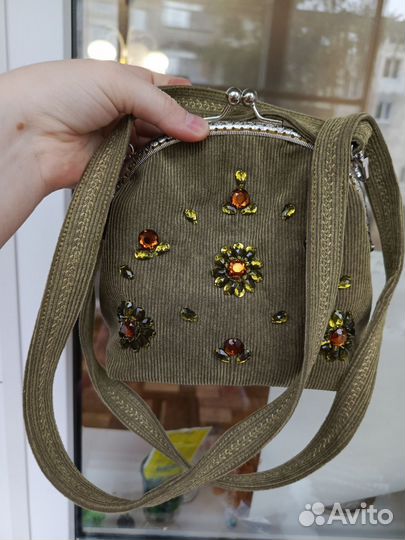 Сумка на фермуаре