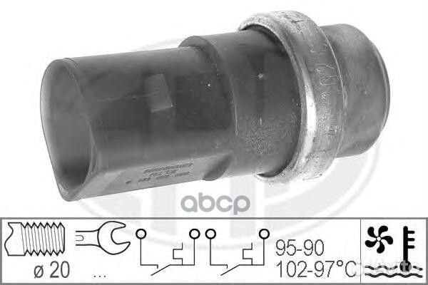330231 Датчик включение вентилятора audi A4/A6 VW