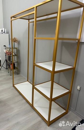 Рейл золотой для вещей