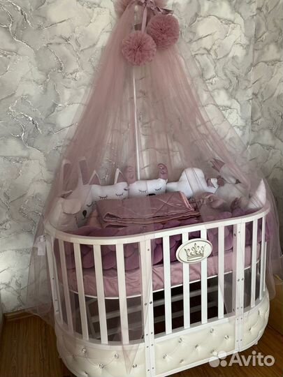 Бортики в кроватку