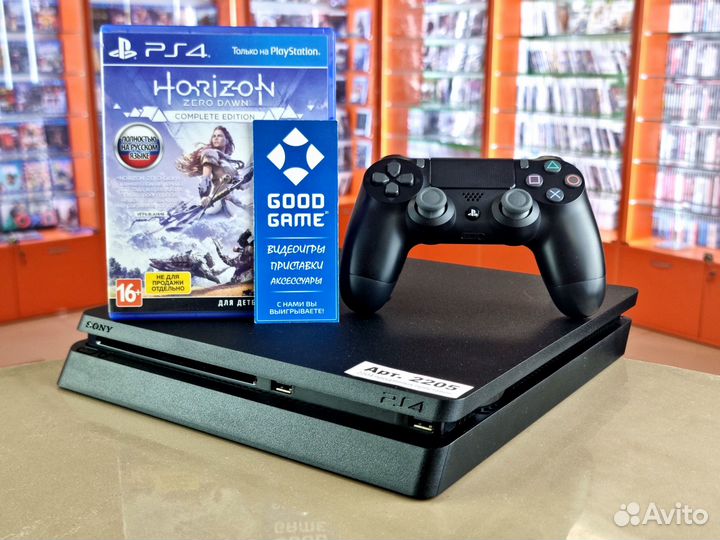 Sony PS4 Slim (500Gb) Гарантия 3 мес. Арт. 2205