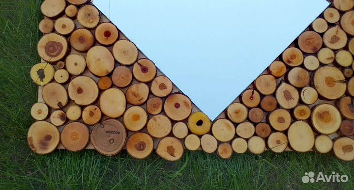 Комплект зеркало + вешалка