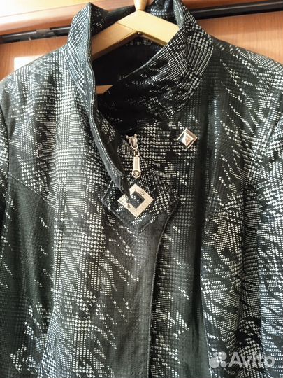 Кожаный плащ женский натуральная кожа