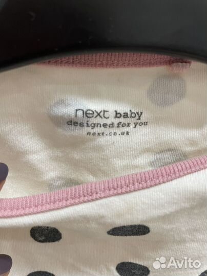 Набор боди для девочки 86-92