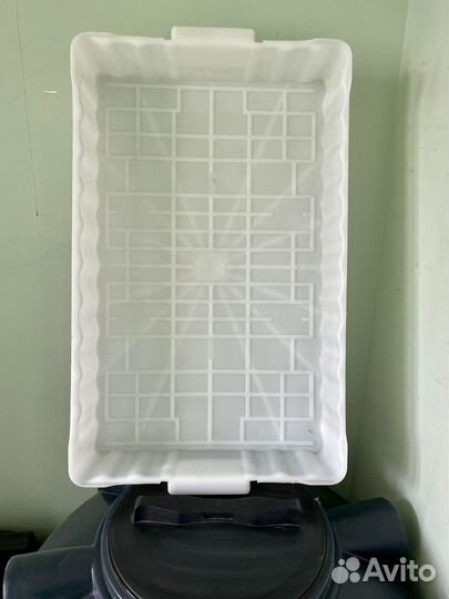 Ящик пластиковый 788х470х138 мм, сплошной