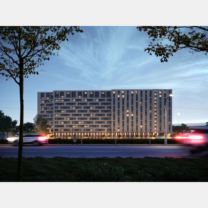 1-к. апартаменты, 22,6 м², 6/13 эт.