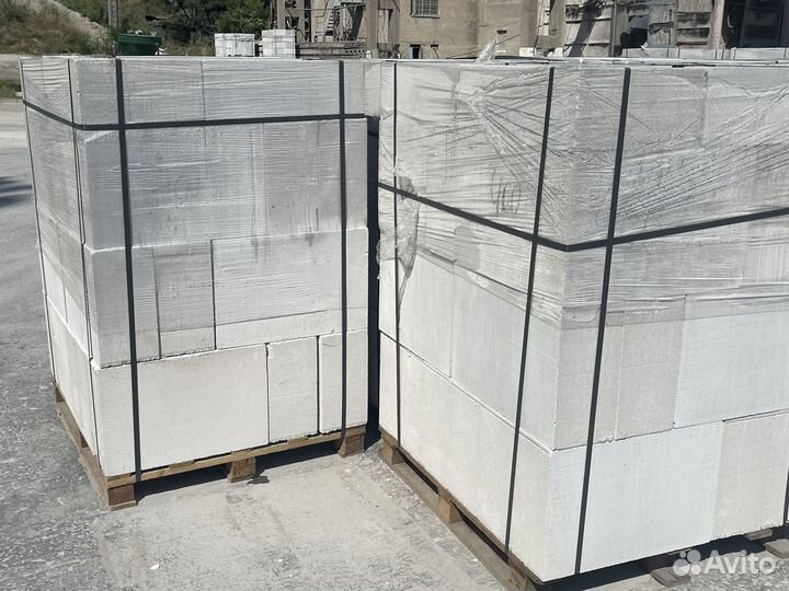 Пеноблок разных размеров. Газосиликат. Доставка