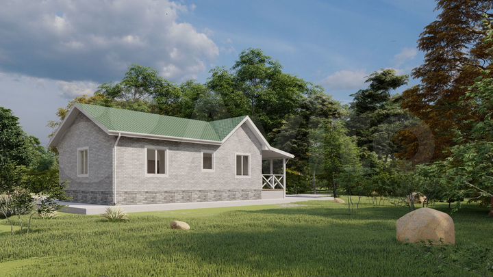 Дом 125 м² на участке 6 сот.