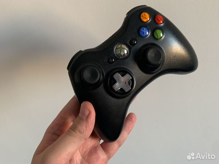 Джойстик xbox 360 оригинал с поворотной крестов