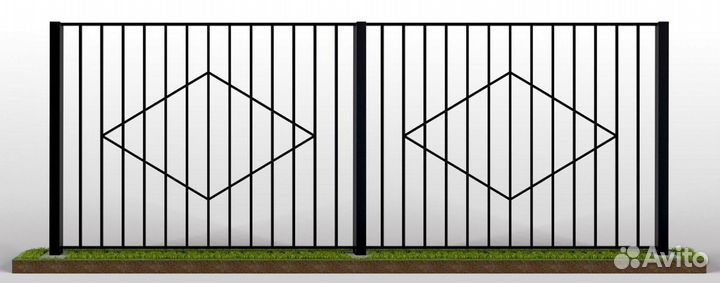 Ограждения, Полисадники