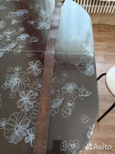 Ремень офицерский мужской натуральная кожа