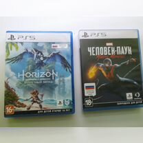 Игры ps5 (Horison, Человек-Паук)