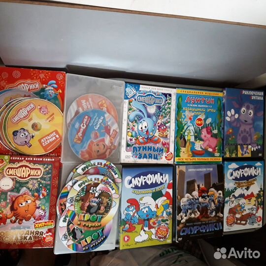 Мультики DVD, Дисней, Россия, сказки, кино от