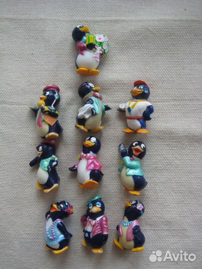 Киндер Ferrero Пингвины 1990е
