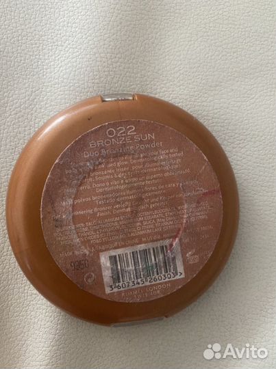 Rimmel Natural Bronzer бронзирующий порошок