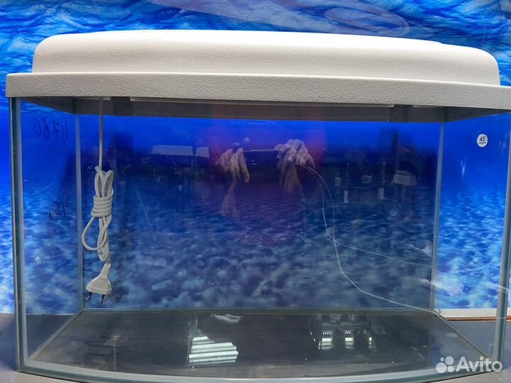 45 л. С выгнутым стеклом