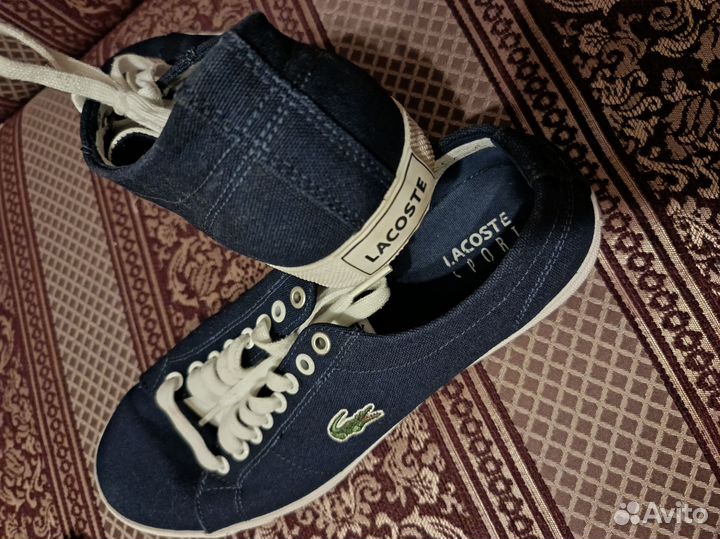Кеды lacoste 39,5