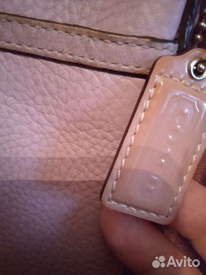 Сумка планшет Coach винтаж 2005 год