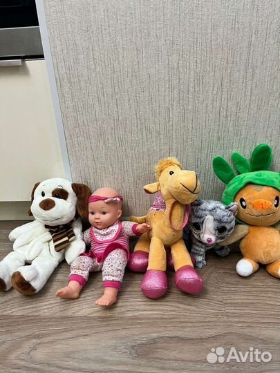 Мягкие игрушки пакетом