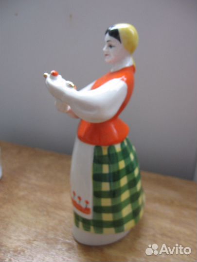 Статуэтки фарфор + Стекло СССР и Советский винтаж