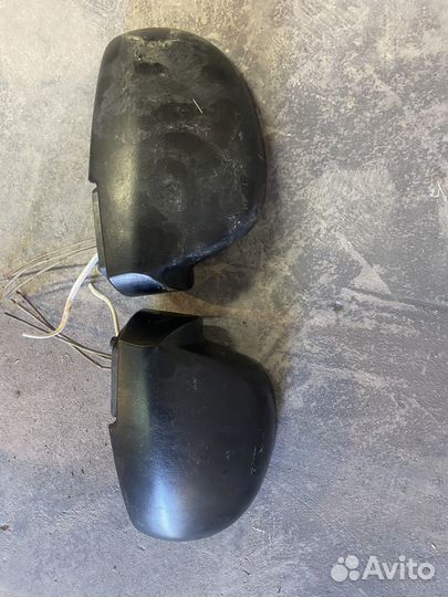 Корпусы зеркал Хундай Акцент(зеркала с обогревом)