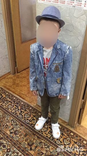 Пиджак на мальчика 116