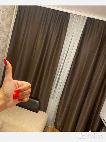 Готовые шторы блэкаут новые