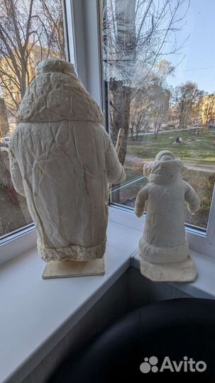 Новогодние фигуры Дед мороз и Снегурочка