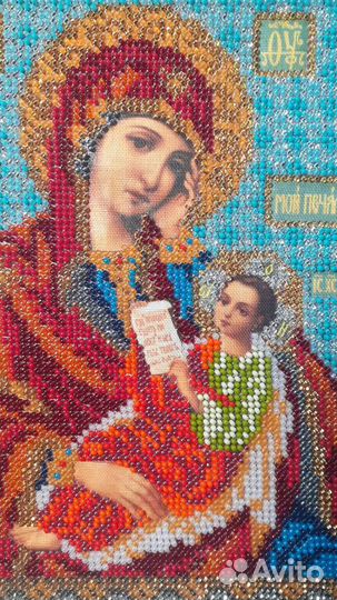 Икона из бисера