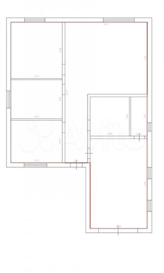 Дом 134,1 м² на участке 8,8 сот.