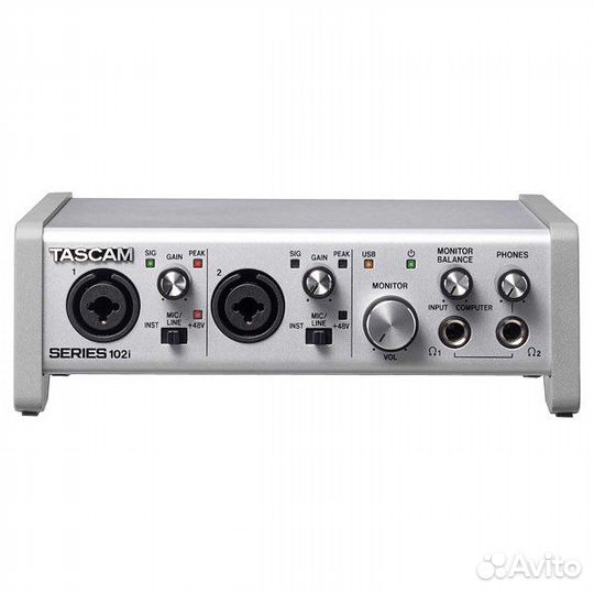 Tascam series 102i USB аудио/midi интерфейс