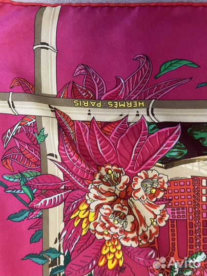 Шелковый платок Hermes