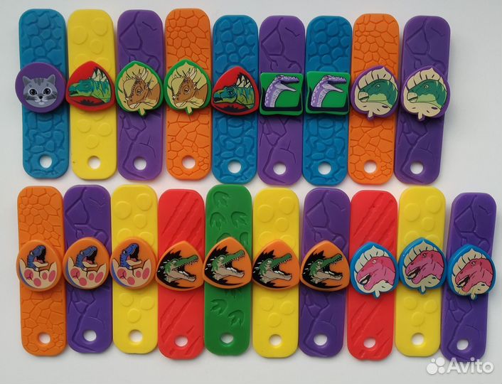 Завры 1 и 2, киндеры и тд