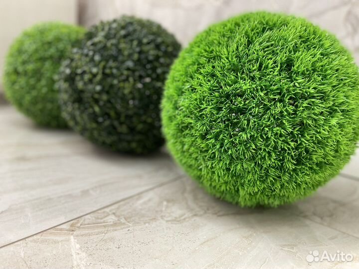 Искуственный самшит шар 40 см