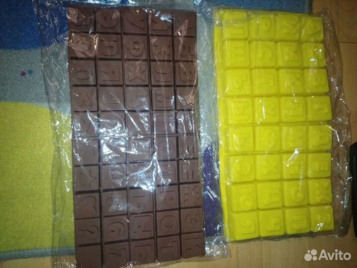 Форма для шоколадных букв. Алфавит. Подарок